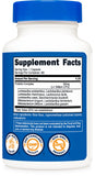 Nutricost Probiotic Complex 50g ingredients list on the back