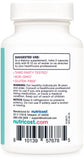 Nutricost Probiotics Acidophilus ingredients list on packaging