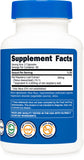 Nutricost Red Raspberry Leaf Extract 120 capsules packaging