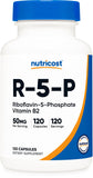Nutricost Riboflavin-5-Phosphate 50mg capsules front view