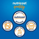 Nutricost S-Acetyl-L-Glutathione bottle side view with label details