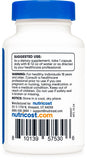 Nutricost S-Acetyl-L-Glutathione capsules on a white background