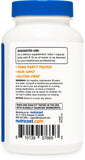 Nutricost Saccharomyces Boulardii nutritional information