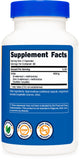 Nutricost SAMe 400mg bottle with capsules on a white background