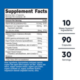 Nutricost Sleep Aid Complex bottle side view