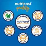 Nutricost Sleep Aid Complex capsules on a wooden table
