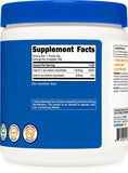 Nutricost Sodium Ascorbate Powder mixed in a glass of water