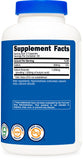 Nutricost Sodium Butyrate nutritional information on label