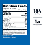Nutricost Sodium Citrate 1 LB side view