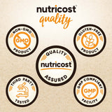 Nutricost Spirulina & Chlorella Tablets side view