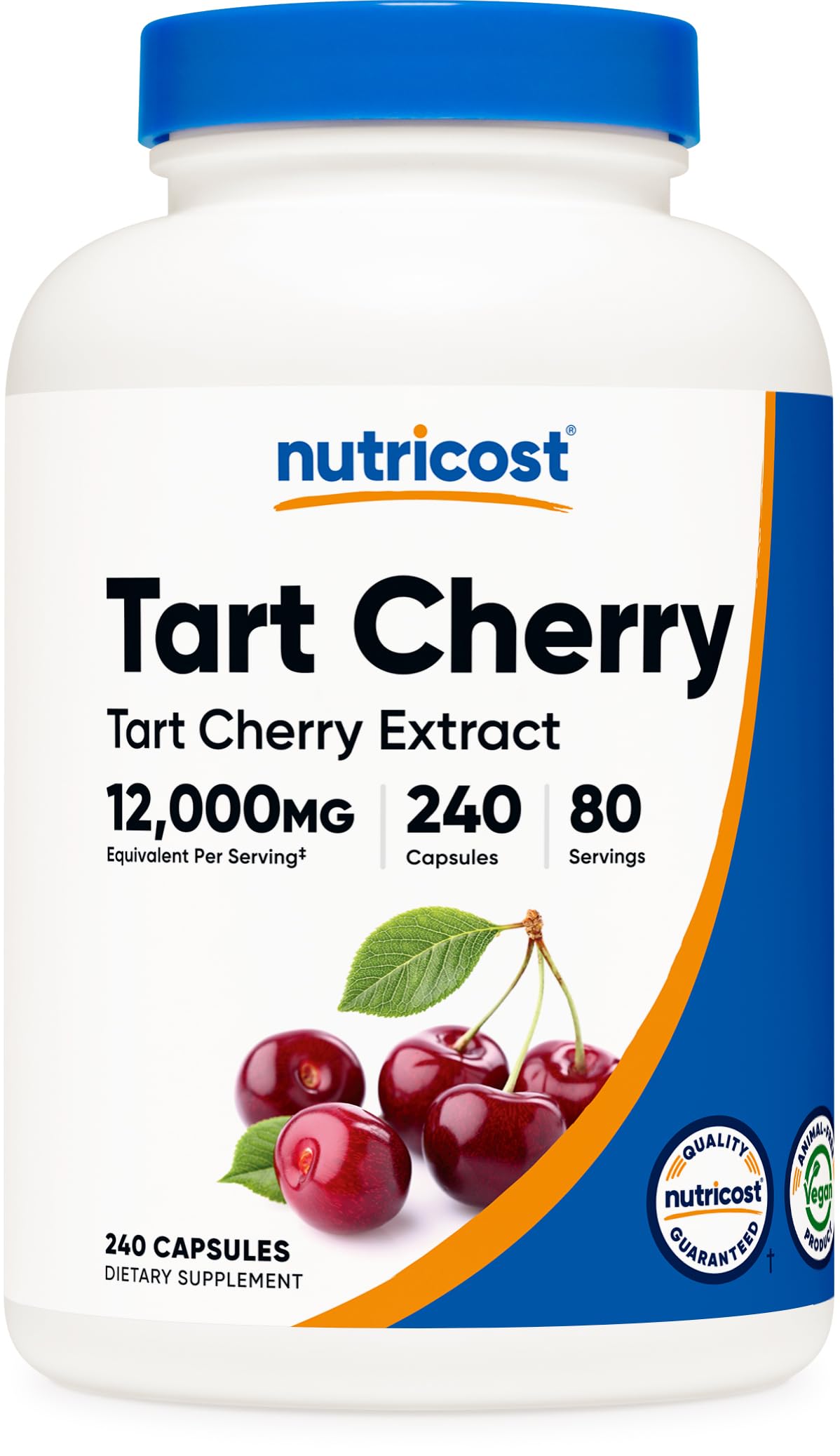 Nutricost Tart Cherry Extract bottle front view