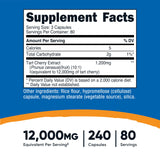 Nutricost Tart Cherry Extract capsules close-up