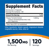 Nutricost Tribulus Terrestris capsules close-up
