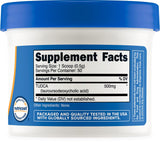 Nutricost Tudca Powder 25g lifestyle scene with drink