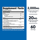 Nutricost Turmeric Gummies bottle side view
