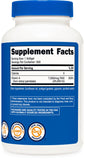 Nutricost Vitamin A Softgels back view showing ingredients