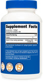 Nutricost Vitamin A Softgels open bottle showing softgels