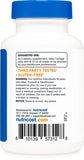 Nutricost Vitamin D3 soft gels on a wooden table