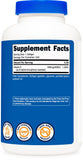 Nutricost Vitamin E Softgel Capsules label details