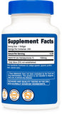 Nutricost Vitamin K2 MK-7 Softgels bottle with softgels on a wooden table