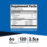 Nutricost Watermelon BCAA Powder side view showing serving size