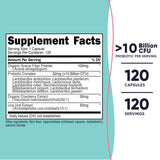 Nutricost Women Probiotic Capsules bottle side view