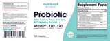 Nutricost Women Probiotic Capsules close-up of capsules