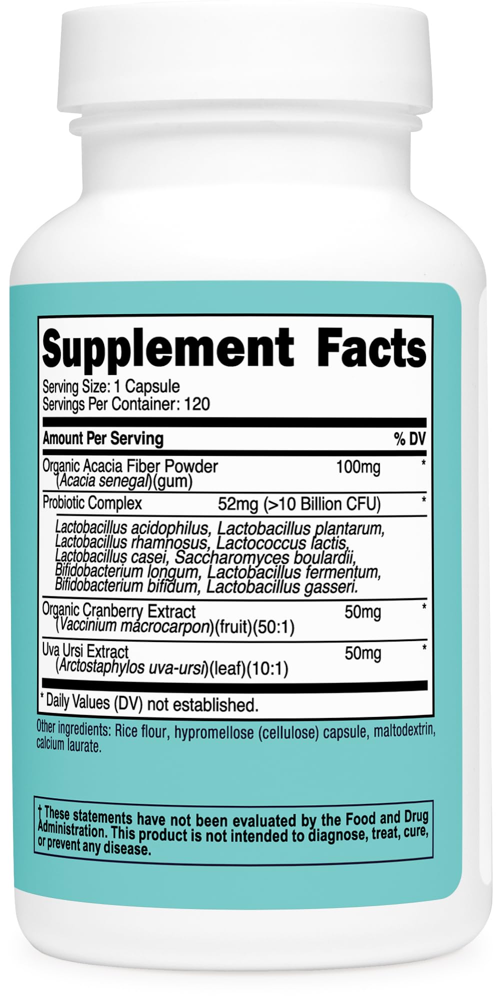 Nutricost Women Probiotic Capsules with cranberry extract