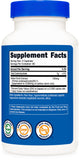 Nutricost Yellow Dock Extract 20:1 capsules with measuring spoon