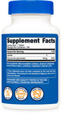 Nutricost Zinc 50mg 180 Tablets on a wooden table