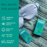 Nutrics Dissolving Melatonin Strips Mint Green close-up
