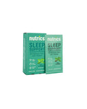 Nutrics Dissolving Melatonin Strips Mint Green front view