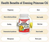 Nutridom Evening Primrose Oil 168g bottle on a wooden table