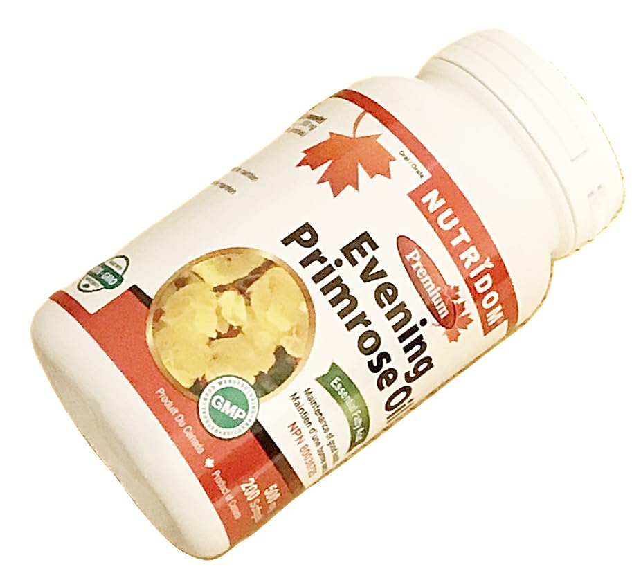 Nutridom Evening Primrose Oil 168g packaging details