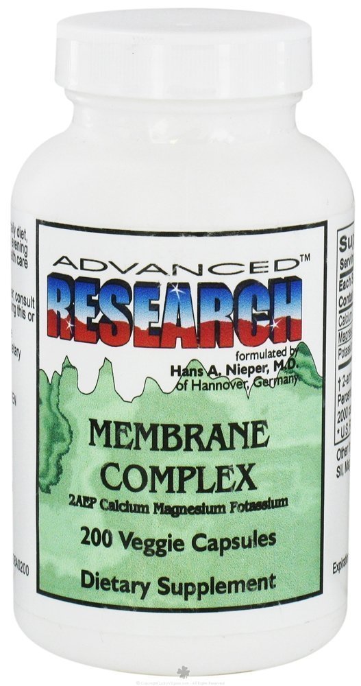 Nutrient Carriers-Advanced Research Calcium Membrane Complex 200 veggie capsules front view