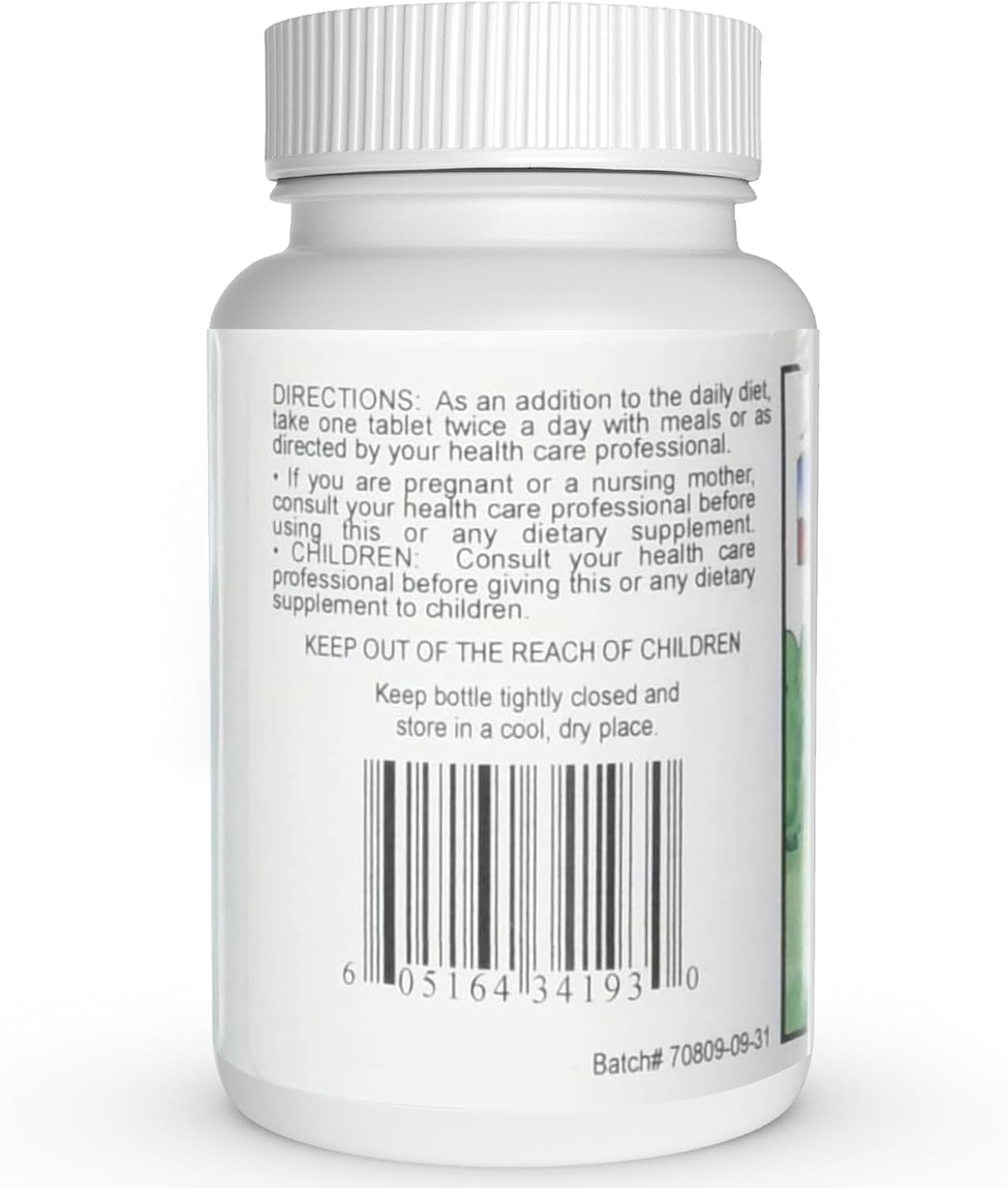 Nutrient Carriers Lithium Orotate 120 mg tablets close-up