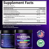 NutriFact Adrenal Extracts bottle side view