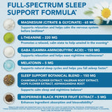 NutriFact Melatonin 5mg Sleep Aid 9-in-1 complex overview