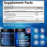 NutriFact Melatonin 5mg Sleep Aid bottle side view