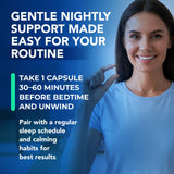 NutriFact Melatonin 5mg Sleep Aid with magnesium and ashwagandha
