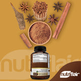 NutriFlair Ceylon Cinnamon bottle with label