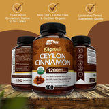 NutriFlair Ceylon Cinnamon supplement ingredients list