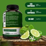 NutriFlair Citrus Bergamot Extract 1400 mg capsules close-up