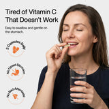 NutriFlair Liposomal Vitamin C 1700mg back view of packaging