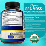 NutriFlair Sea Moss Capsules ingredients list
