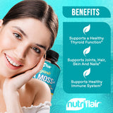 NutriFlair Sea Moss Capsules packaging side view