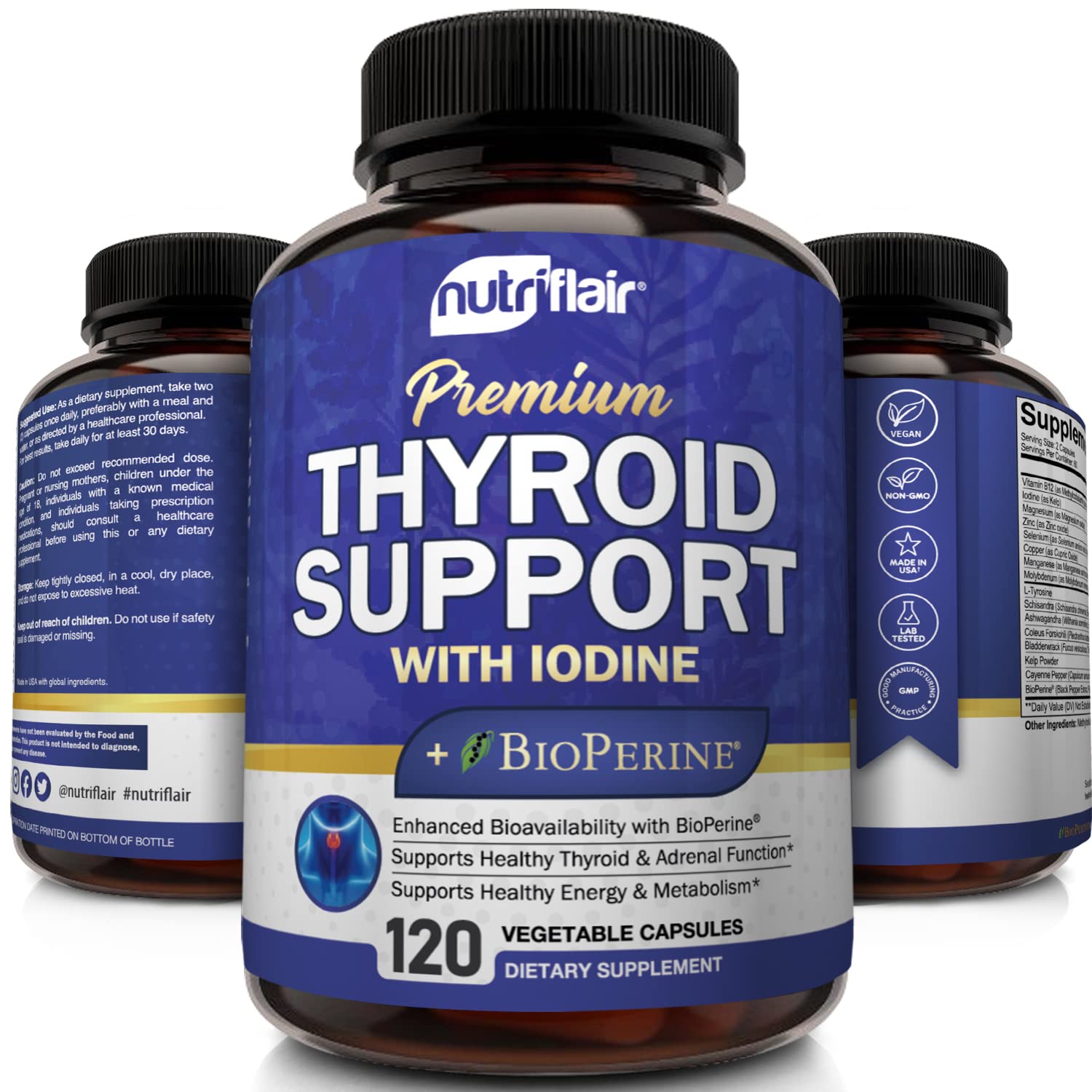 NutriFlair Thyroid Support Supplement ingredients list