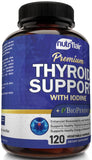 NutriFlair Thyroid Support Supplement with Iodine on a kitchen counter
