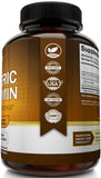 NutriFlair Turmeric Curcumin bottle with BioPerine label
