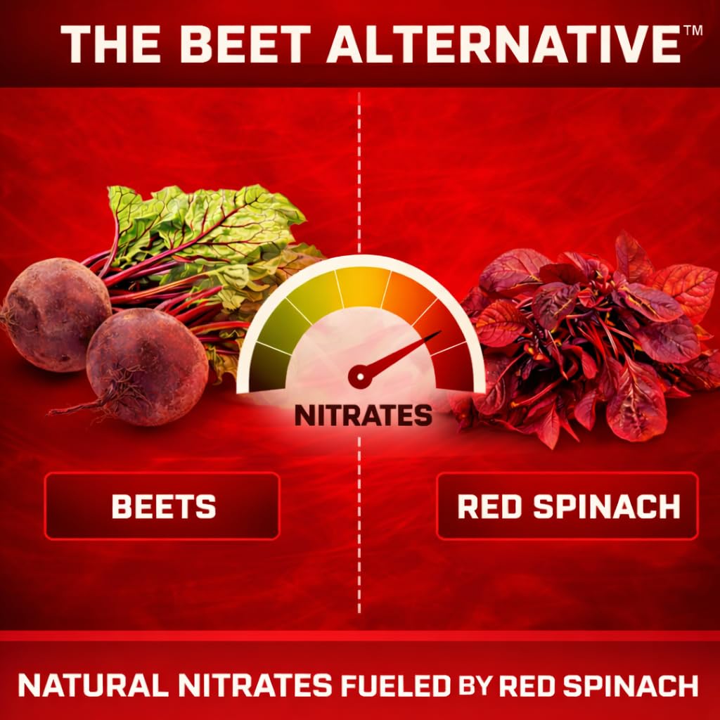 Nutrigardens Vita Spinach Red Spinach Extract side view